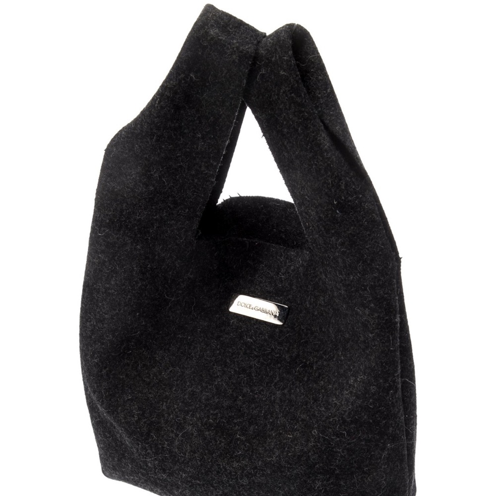 Dolce & Gabbana Dark Grey Tote Bag